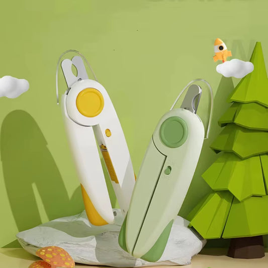 Pet Nail Clippers Cat LED Lights Blood Line Nail Clippers Dog Nail Clippers Cat and Dog Supplies Accessories Pet Supplies