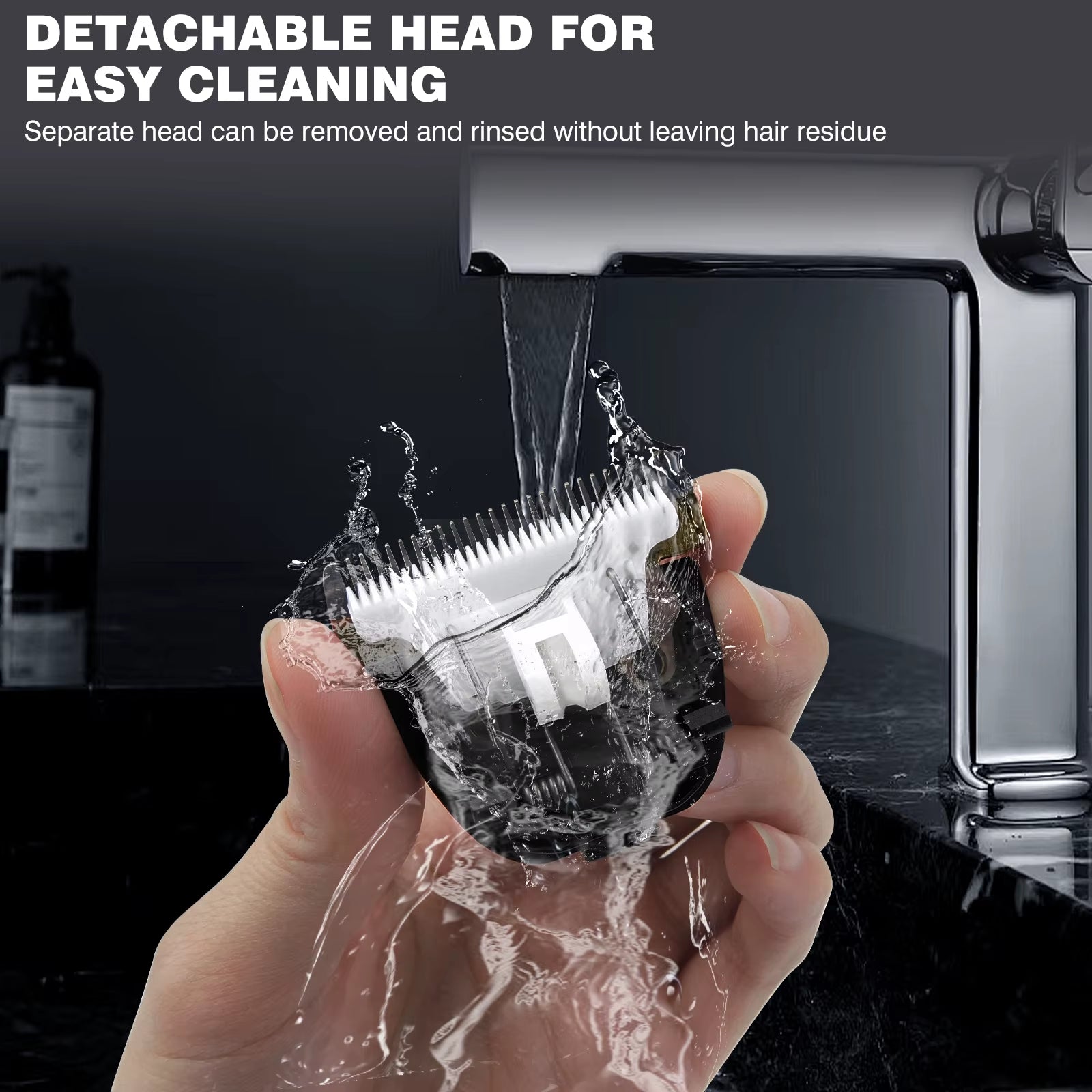 Cordless Professional Electric Pet Grooming Clippers - Rechargeable Hair Trimmer Kit for Dogs and Cats