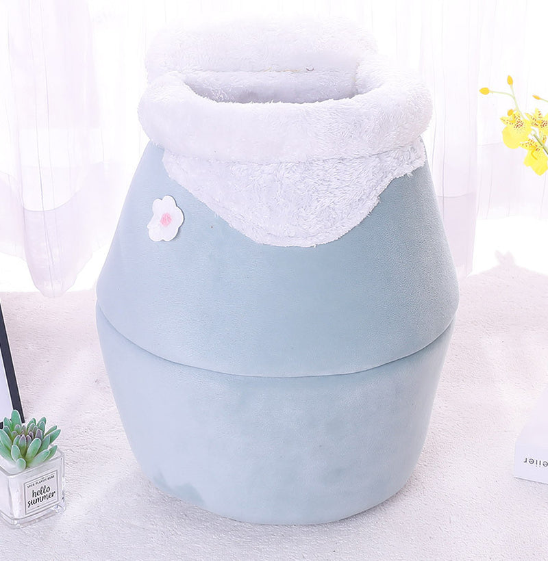 3-in-1 Basin-Shaped Soft Pet Bed for Cats and Dogs